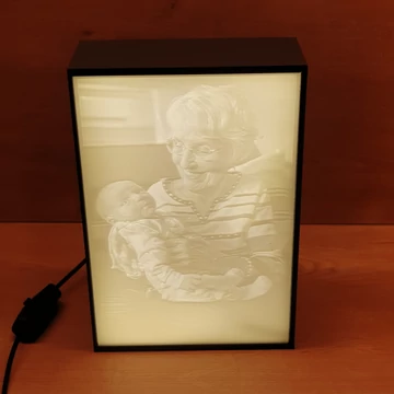 Fényfestmény Doboz