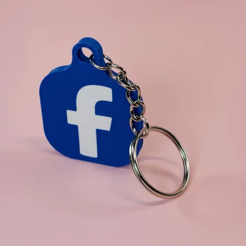 Facebook NFC Kulcstartó