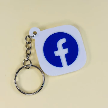 Facebook #2 NFC Kulcstartó