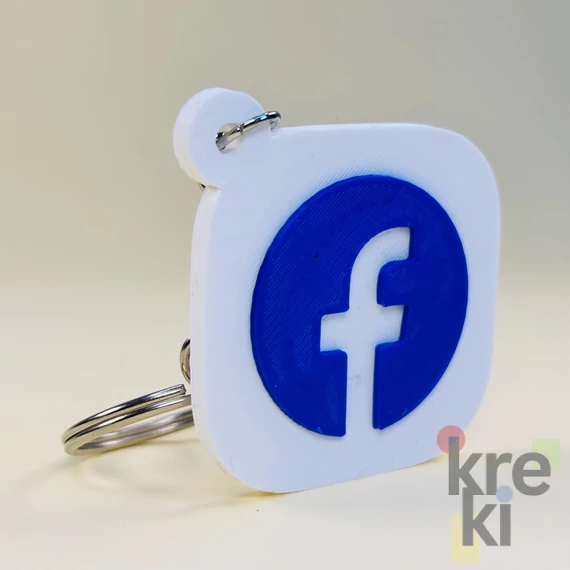 Facebook #2 NFC Kulcstartó
