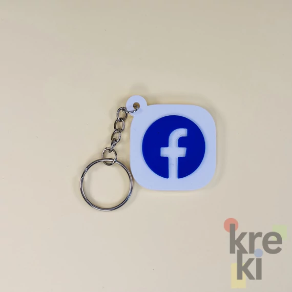 Facebook #2 NFC Kulcstartó