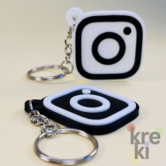 Instagram #2 NFC Kulcstartó