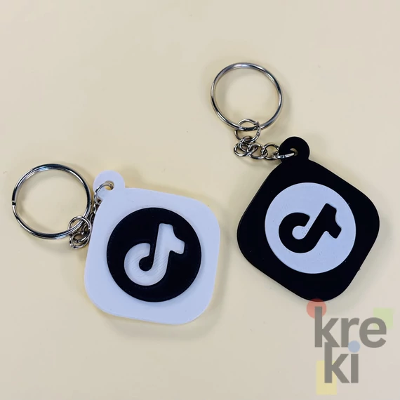 TikTok #2 NFC Kulcstartó