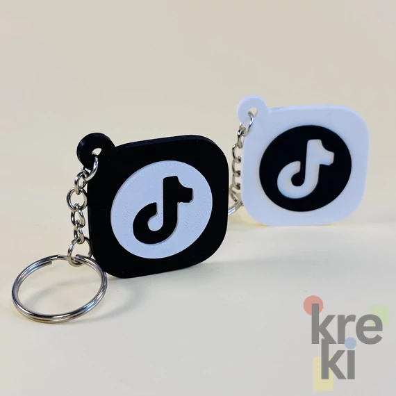 TikTok #2 NFC Kulcstartó