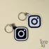 Instagram #2 NFC Kulcstartó