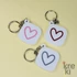 Szivecskés NFC Kulcstartó